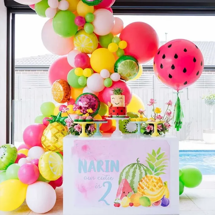 One In A Melon Balloon Garland Kit