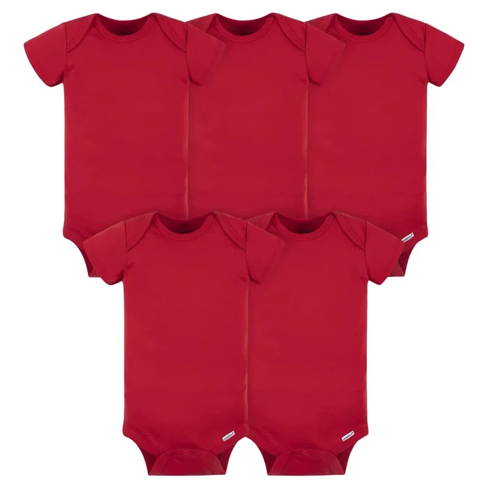 Onesies® Baby 5-Pack Red Bodysuits
