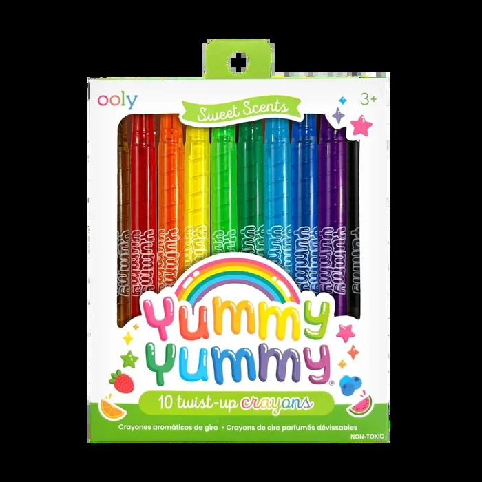 Ooly Yummy Yummy Twist-Up Scented Crayons