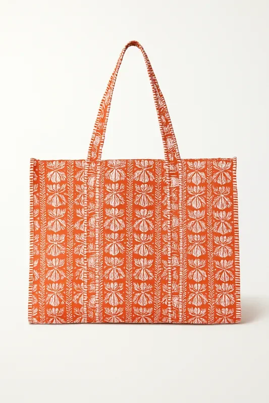 Orange Marigold Tote