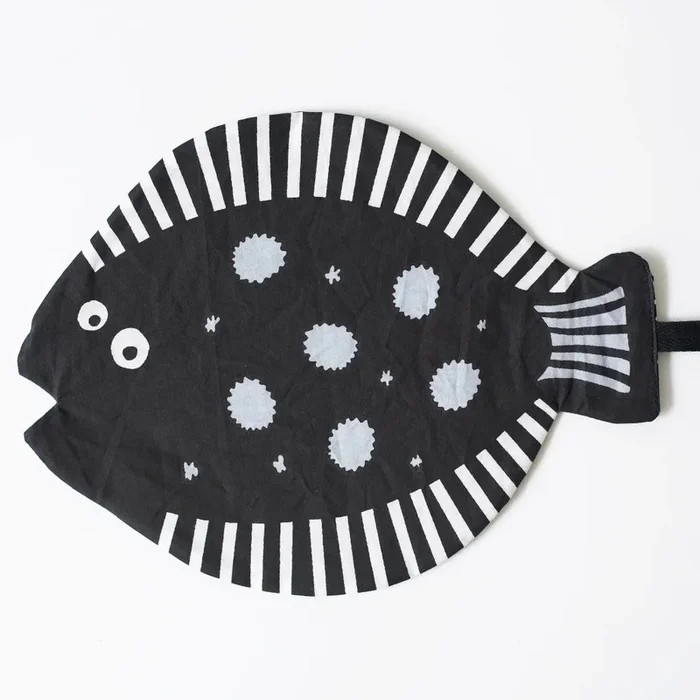 Organic Baby Crinkle Toy – Fish