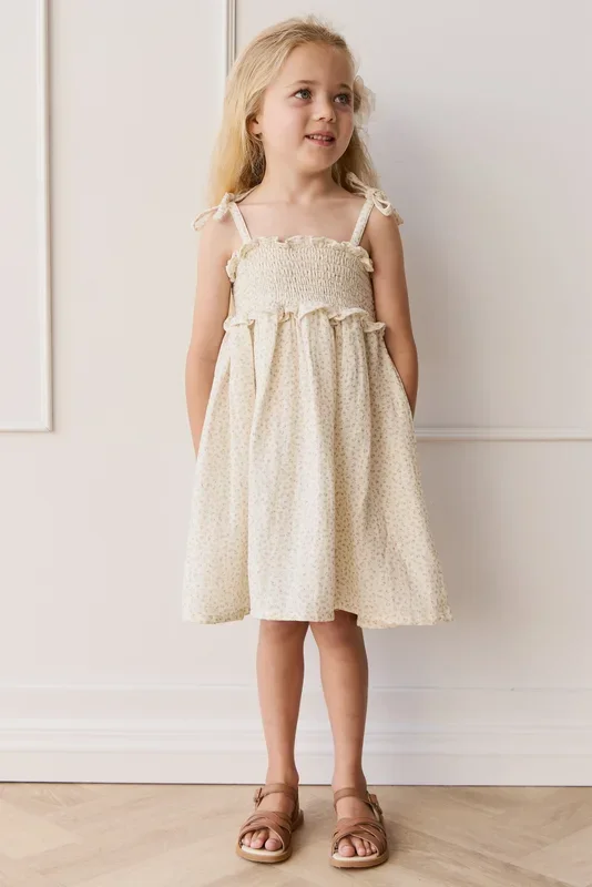 Organic Cotton Muslin Cleo Dress – Pippa Pink
