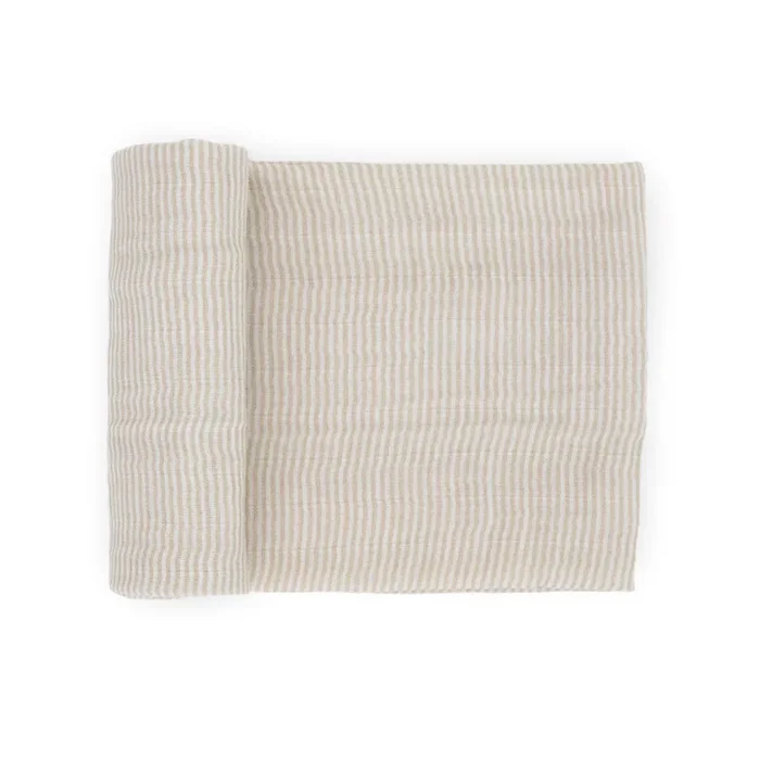 Organic Cotton Muslin Swaddle Blanket