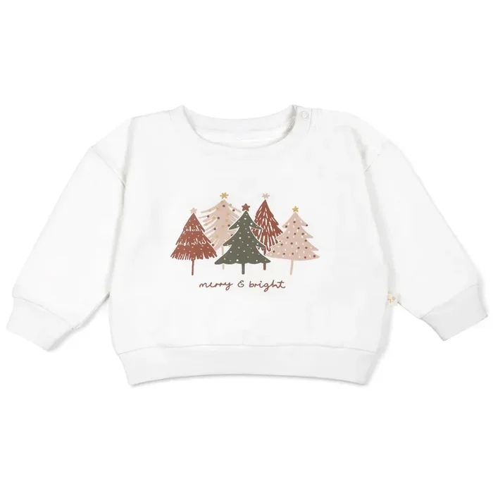 Organic Fleece Sweatshirt – Merry & Bright