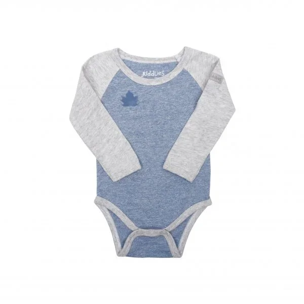Organic Raglan Long Sleeve Onesie