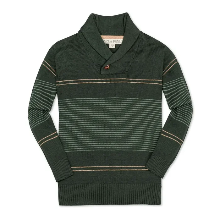 Organic Shawl Collar Sweater