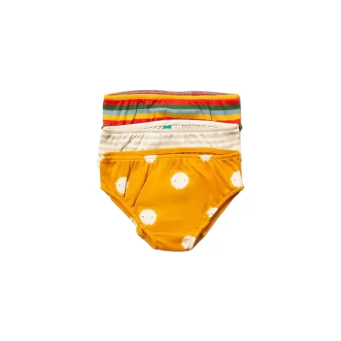 Organic Underwear 3 Pack Set – Solar Powered