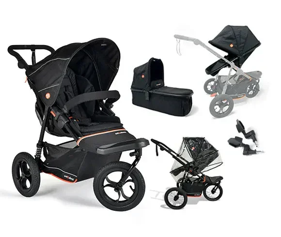 Out N About Nipper V6 (Switch) Newborn Bundle – Summit Black