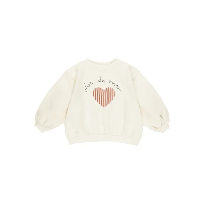 OVERSIZED SWEATSHIRT || JOIE DE VIVRE