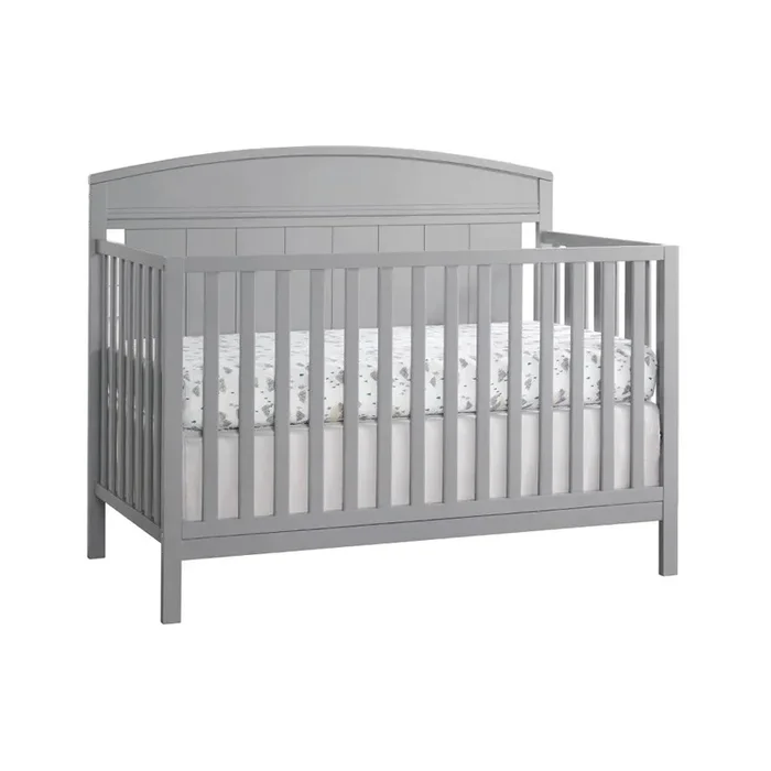 Oxford Baby Baldwin 4-In-1 Convertible Crib – Dove Gray