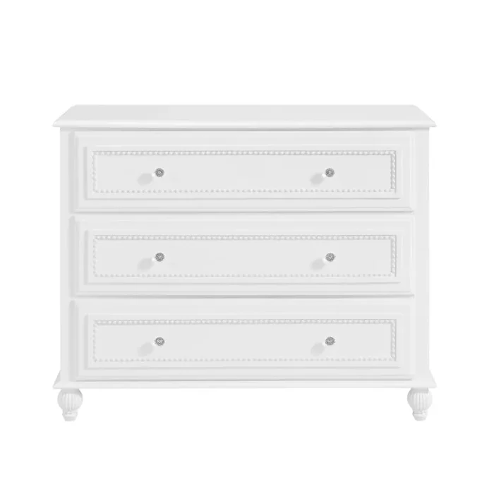 Oxford Baby Briella 3 Drawer Dresser – White