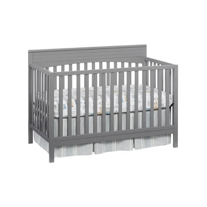 Oxford Baby Harper 4 In 1 Convertible Crib in Dove Gray