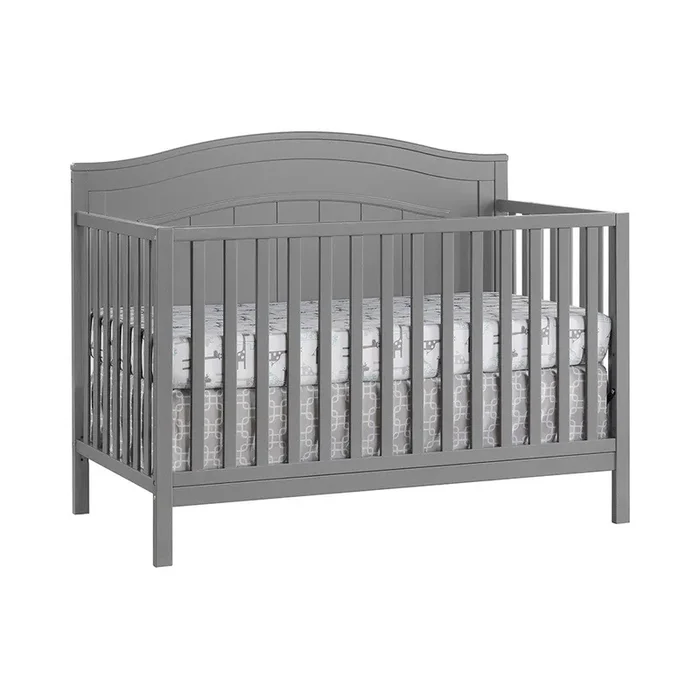Oxford Baby North Bay 4-in-1 Convertible Crib Dove Gray