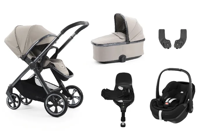 Oyster 4 Essential (Pebble 360 PRO2) Travel System – Stone