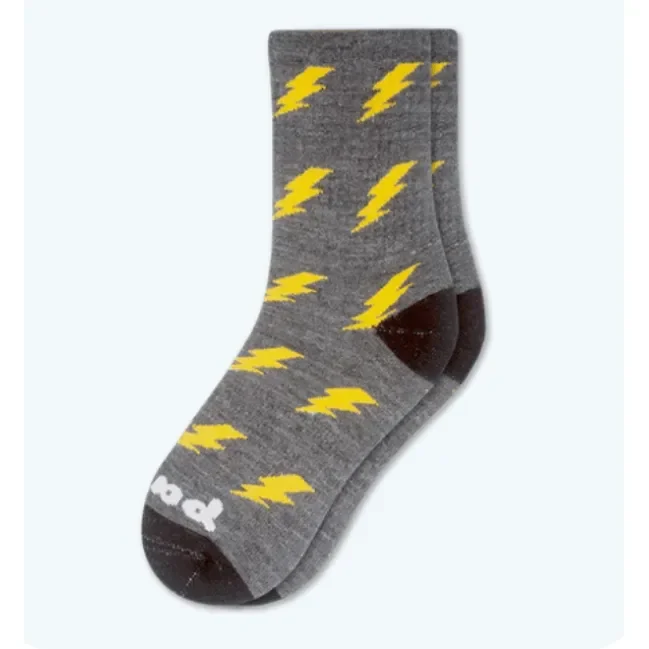 Pacas Kids’ Crew Socks – Bolts