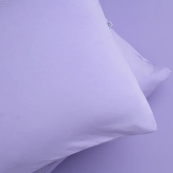 Pale Lavender | Two Pillowcase Set