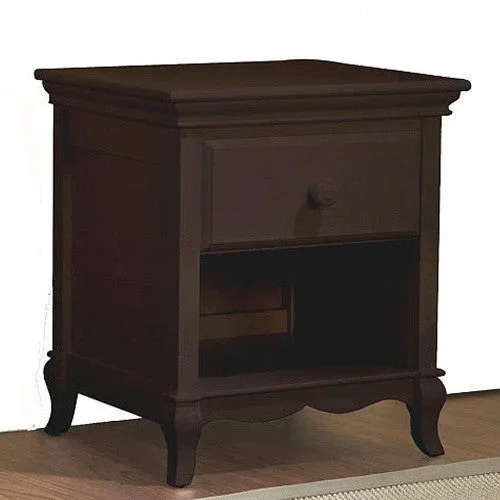 Pali Mantova Collection Night Stand in Chocolate
