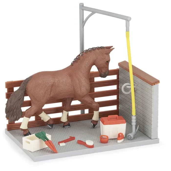 Papo – Wash Box and accessories