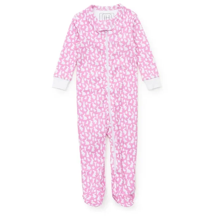 Parker Zipper Pajama – Easter Time Pink