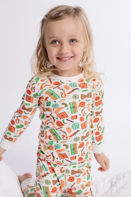 Pasta Festa Organic Pima Cotton Pajama Set