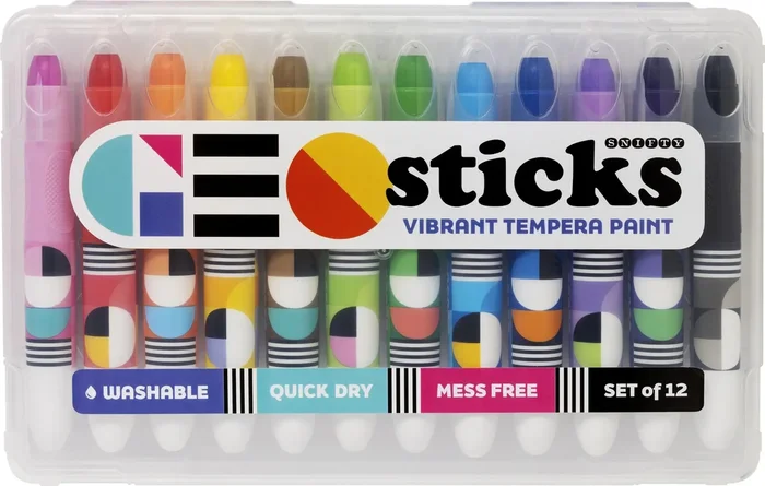 Pastel Geo Sticks