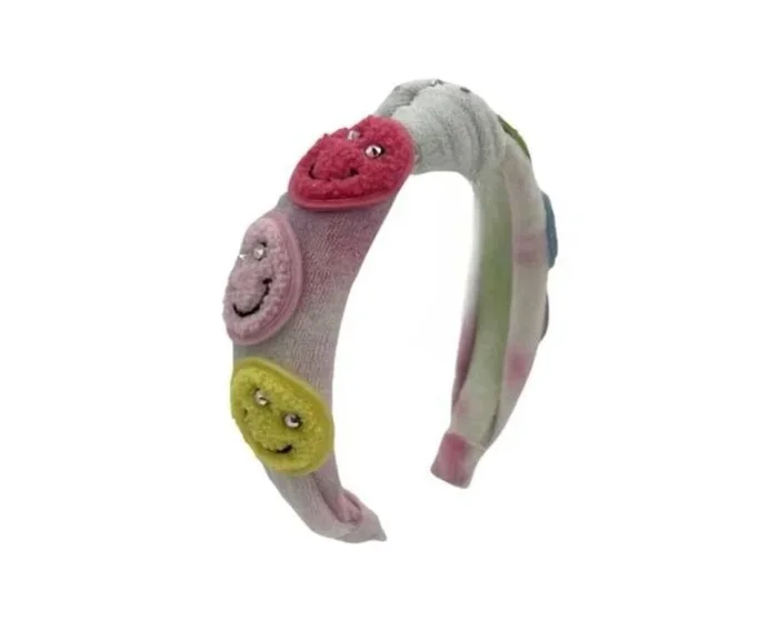 Pastel Tie Dye Patch Terry Stone Headband