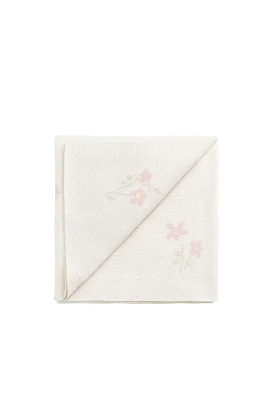 Pauline Jacquard Blanket – Lotus