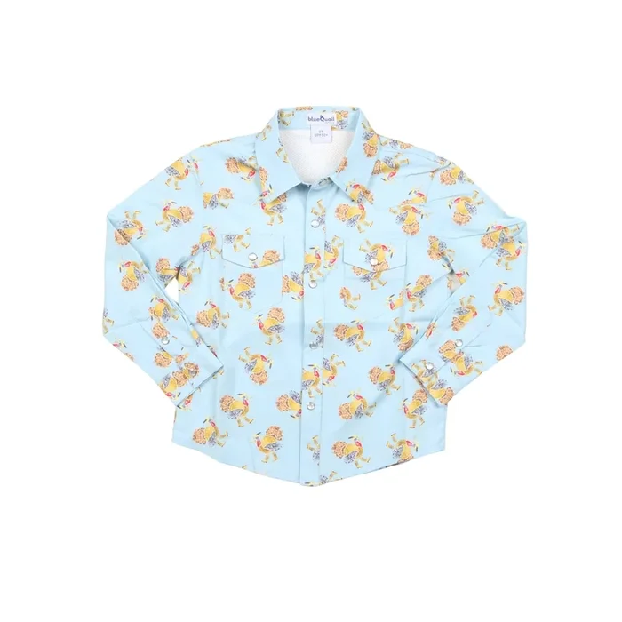 Pearl Snap Shirt | Turkeys