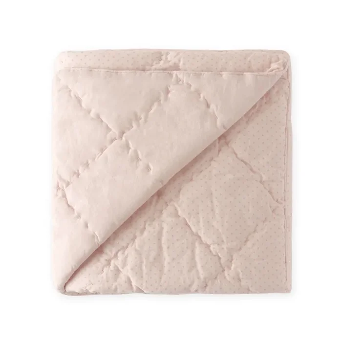 Pehr Pin Dot Blanket | Peony