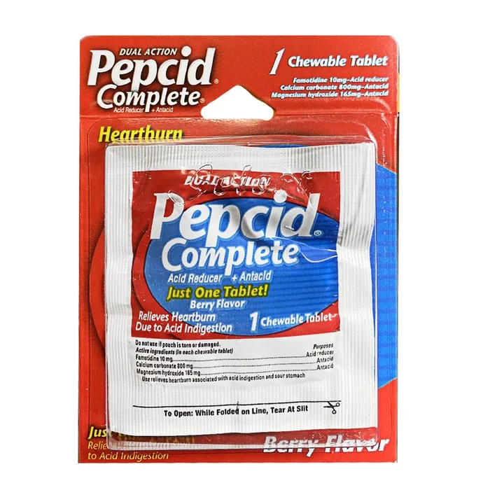 Pepcid Complete Chewables Carded – Card of 1