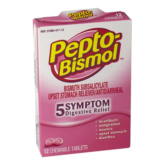 Pepto Bismol Chewables Box – Box of 12