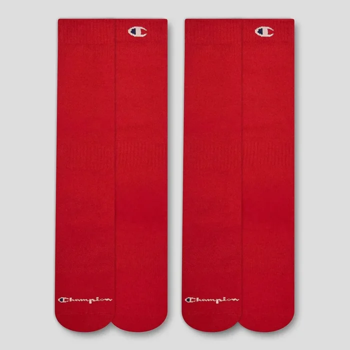Performance Over the Calf Socks 2pk Medium – Red