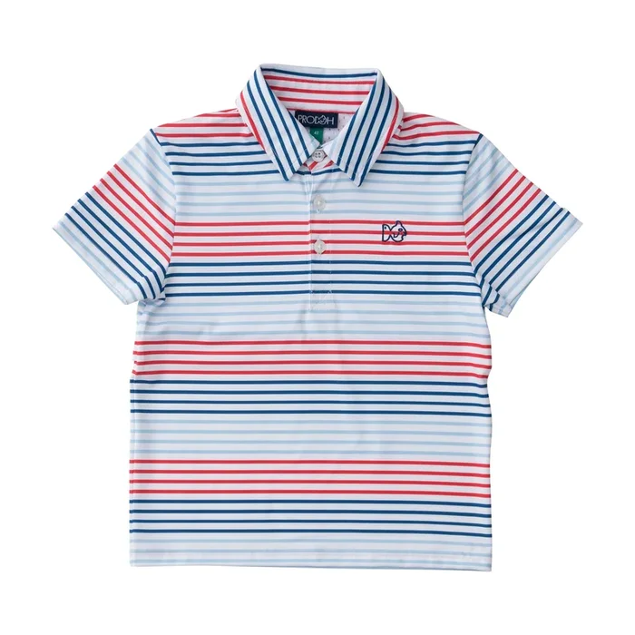 Performance Polo | Americana Stripe