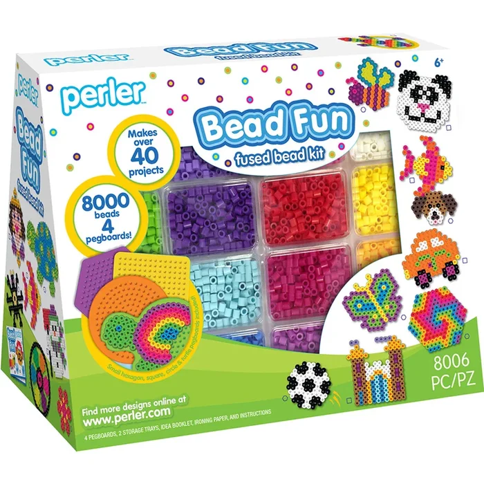 Perler Bead Fun Triangle Box
