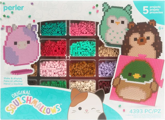Perler Squishmallows Fused Bead Kit