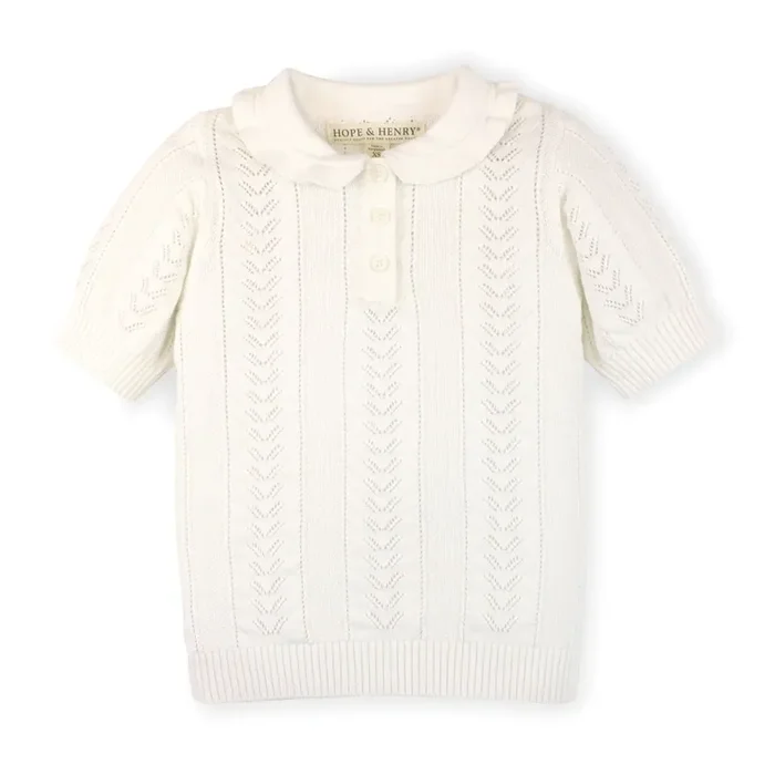 Peter Pan Collar Sweater Polo – Baby