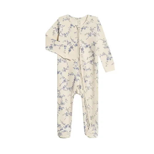 Peyton Organic Footed Sleeper – Serena Floral