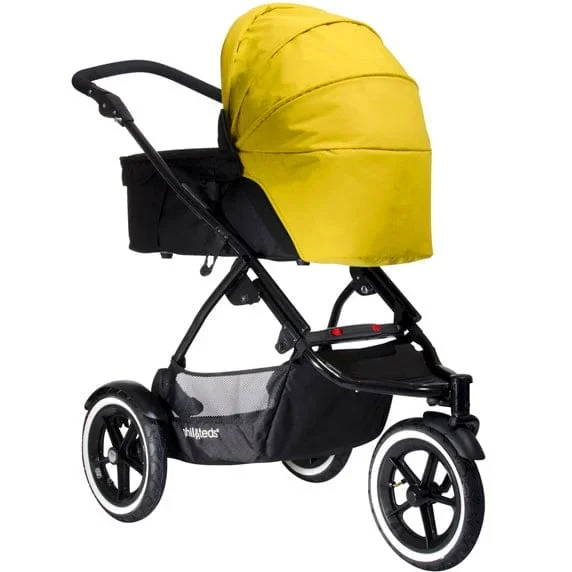 Phil & Teds Navigator Carry Cot Sunhood – Golden Kiwi