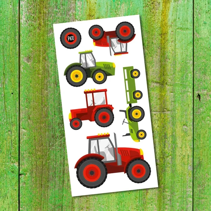 PICO TATOO Temporary Tattoo – Tractors