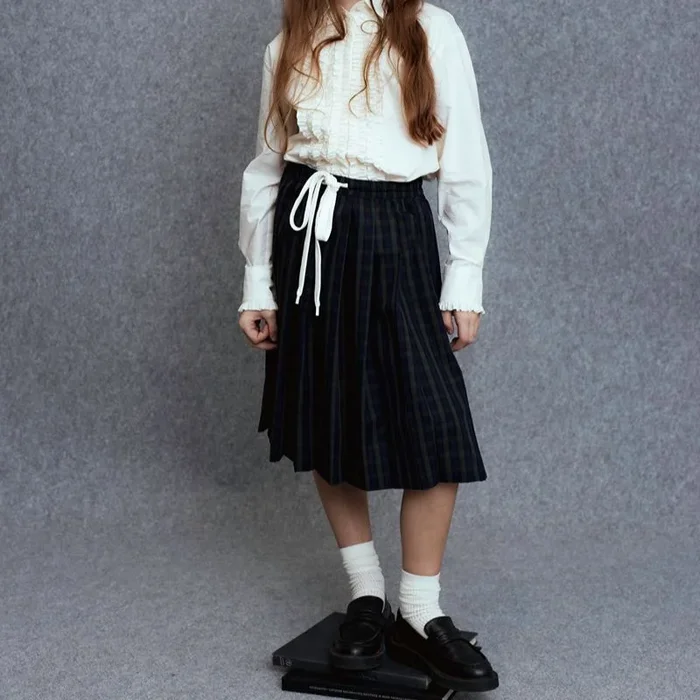 Pitt Skirt – Green Checks