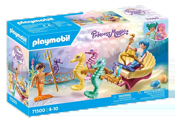 Playmobil Princess Magic | Mermaid Seahorse Carriage