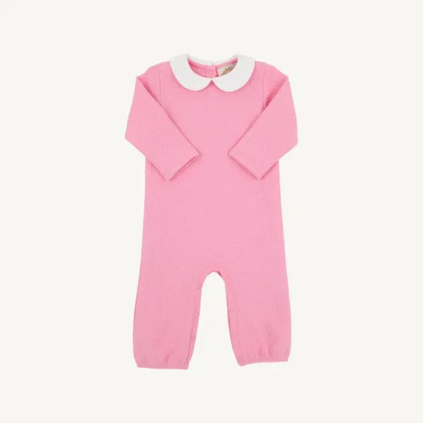 Poppy Dell Playsuit – Quilted, Hamptons Hot Pink
