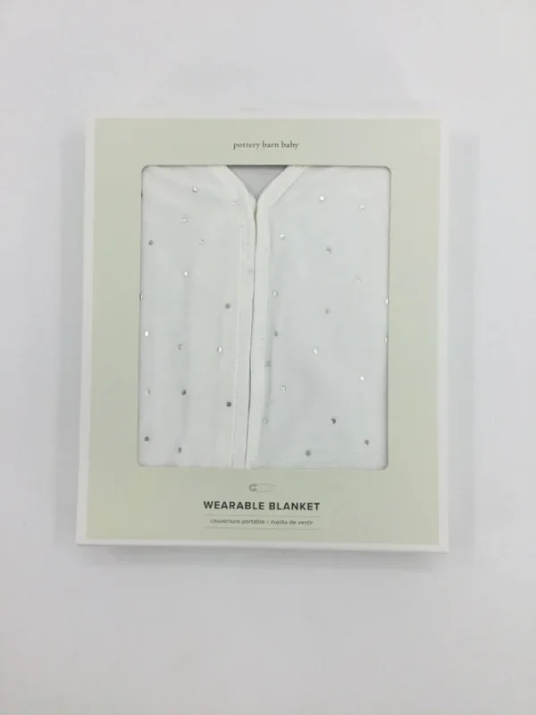 Pottery Barn Kids Child Size L White Sleep Sacks & Swaddles