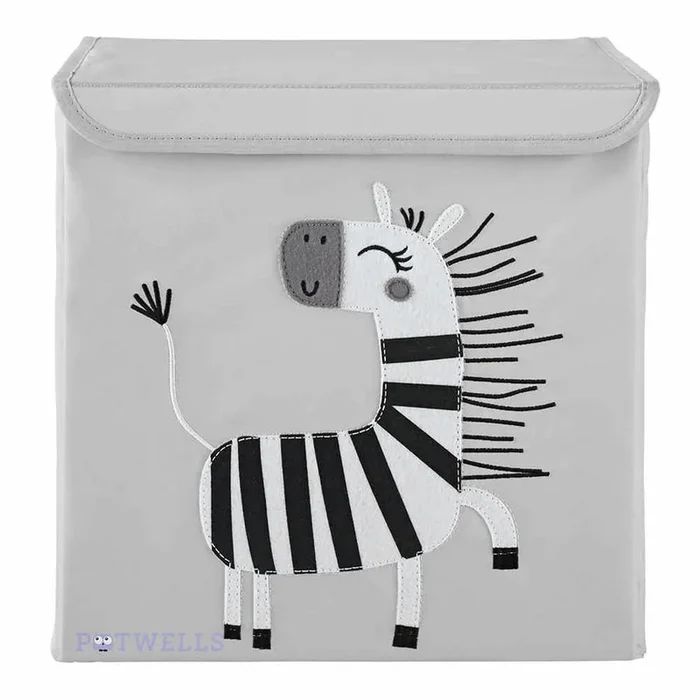 Potwells Storage Box – Zebra