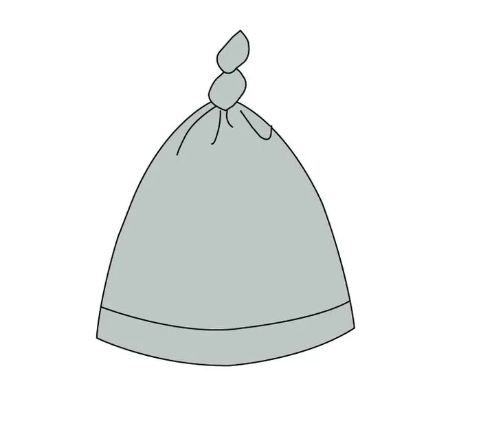 Powder Blue – Top-knot Hat