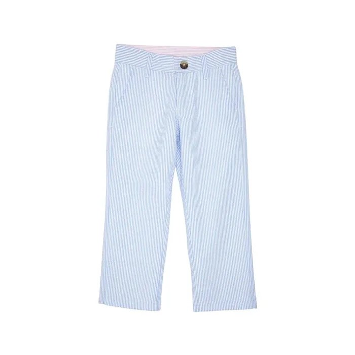 Prep School Pant – Breakers Blue Seersucker