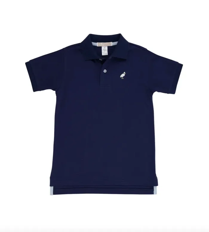 Prim & Proper Polo | Nantucket Navy