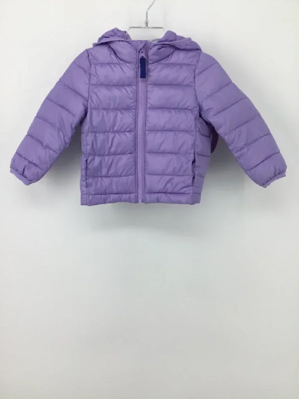 primary Child Size 12-18 Months Purple Outerwear – girls