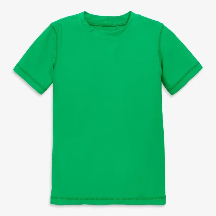 Primary Short Sleeve Rash Guard | Green Apple