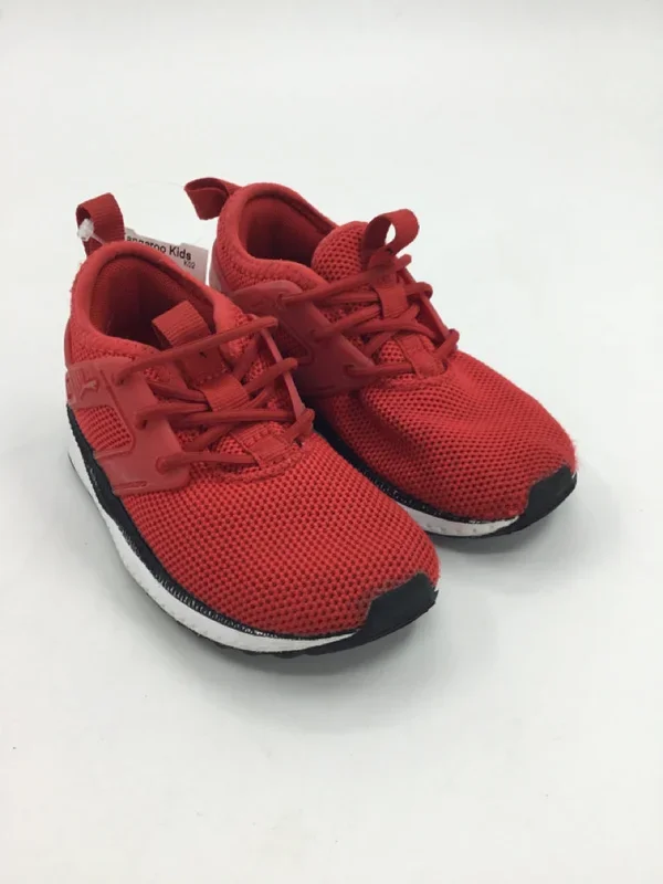 Puma Child Size 8 Toddler Red Sneakers